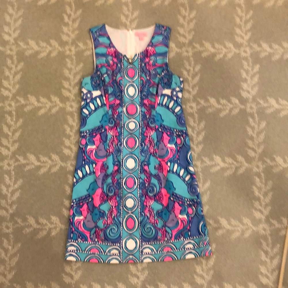 Lily Pulitzer stretch shift Dress 6